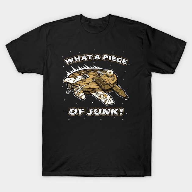 What a Piece of Junk! T-Shirt by mikehandyart